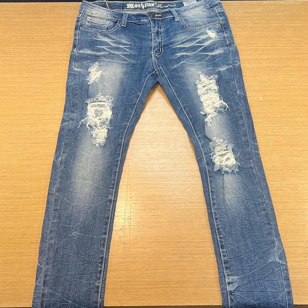 Machine nouvelle mode jeans size 32 NWT gorgeous coloring